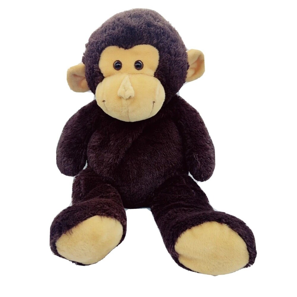 Vintage Hug Fun 21" Monkey Plush Animal Ape Chimp Gorilla Brown Stuffed Toy Big